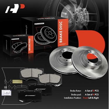 Genuine Toyota 4Runner Front Brake Rotors & Pad Kit – 2003-2009 (Includes Pins & Shims)