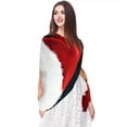 thumbnail image 5 of Santa Claus Light and Breathable Chiffon Yarn Silk Scarf - Translucent 180*73 Size for Women, 5 of 6