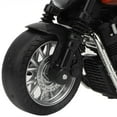 thumbnail image 2 of Motocicleta de juguete de aleación eléctrica, modelo de moto juguete, con música luz, para regalo de ni?os, decoración de motocicletas, resistente al desgaste, resistencia a caída, 2 colores(Negro) Ecomeon no, 2 of 4