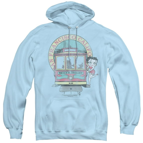 Betty Boop - Bettys Trolley - Pull-Over Hoodie - X-Large