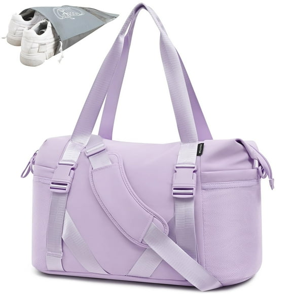 Bolsa de viaje MAXTOP 47x34x20 cm violeta con bolsillo para zapatos