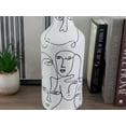 thumbnail image 2 of Grand Vase en Lin avec Visages, 2 of 5