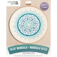 thumbnail image 2 of Leisure Arts Embroidery Kit 8" Blue Mandala- Embroidery Kit For Beginners - For Adults - Cross Stitch Kits Cross Stitch Kits Beginners Patterns, 2 of 3