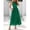 Green-L, variant on Emerald Green Sleeveless Crew Neck Eyelet Lace A-Line Maxi Dress