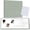 Sage, variant on Wedding Guest Book With Personalized 2026 Year - Linen Photo Guestbook to Sign at Reception Party - Includes Clear Photo Corners Self Adhesive - 100 Pages Blank and Lined Thick Paper Guest Books