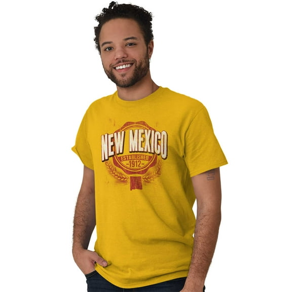 New Mexico NM Student Campus Pride Men's Graphic T Shirt Tees Brisco Brands S
