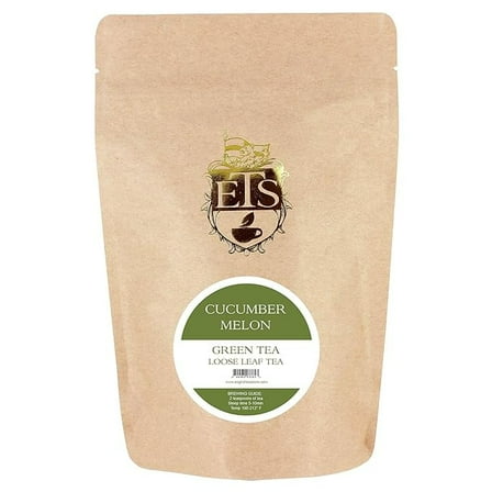 Cucumber Melon Green Tea - Loose Leaf - Sampler Size - 1oz
