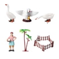 thumbnail image 2 of de Animales de Granja de Jardín de Hada Juguetes Educativos para Edades Temprana Colección de Escenas de Guardián, Decoracione D , D D CUTICAT Juguetes de figuras de granja, 2 of 7