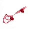 thumbnail image 2 of Flmtop Adjustable Core-Spun Metal Buckle Cotton Leash Harness Dog Traction Pull Rope Red, 2 of 8