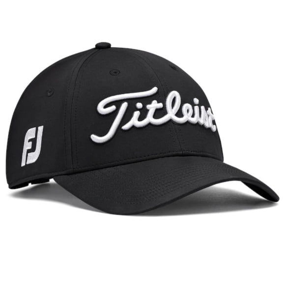 Golf Hat Titleist Tour Performance Black/White