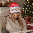 thumbnail image 4 of Lumtrix Womens Winter Beanie Hat For Women Winter Warm Knit Hats Soft Stretchy Caps Cute Pattern Outdoor Caps F One Size, 4 of 4