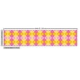 thumbnail image 3 of Ambesonne Modern Fabric by the Yard Upholstery, Classic Argyle Ornament Art, 3 Yards, Earth Yellow Pink and Blush, 3 of 5