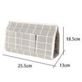 thumbnail image 2 of Caja de almacenamiento de pañuelos moderna, soporte para caja de pañuelos de tela, cubierta de caja de pañuelos de poliéster, 2 of 5
