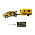 thumbnail image 2 of SugarBloom Alloy RC Racing Car With hanging box, Pocket-Sized Desktop Micro Drift Racer, Mini Remote Control Vehicle for Collectors & Hobbyists,Yellow, 2 of 9