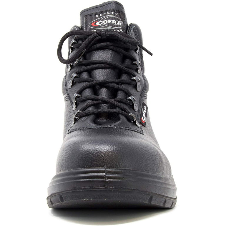 Corta vida patrocinado catalogar COFRA Leather Work Boots - NEW ASPHALT Treadless Footwear- Size 13,Black -  Walmart.com