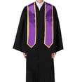thumbnail image 5 of WIFKLSIIPG Graduation Season Ribbon Etiquette Shoulder Strap Double Layer Solid Color Honorary Silk Shawl Gift, 5 of 5
