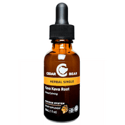 Cedar Bear Kava Kava Root - a Liquid Herbal Supplement that Relaxes Muscles, Nerves and Promotes Rest 1 fl oz / 30 ml