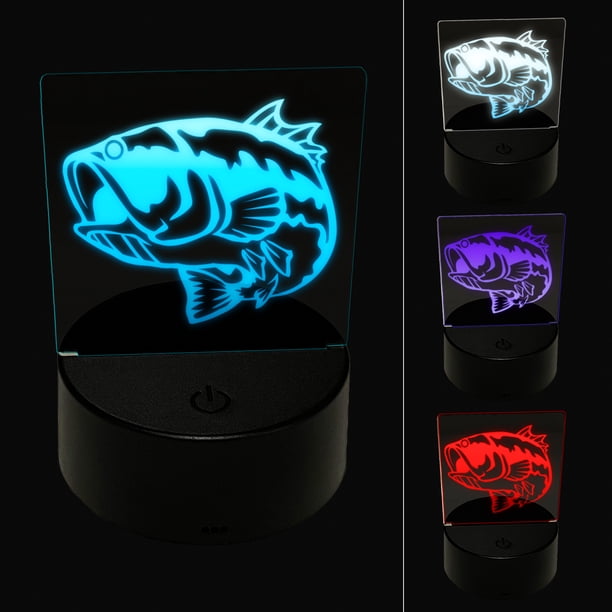 Fish Rotating Lamp