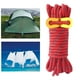 thumbnail image 4 of Guy Lines Tent Cord 5 mm 13 pies de alta resistencia con tensor de ajuste Cuerda de campamento para rojo Cola Cuerda de tienda Guyline, 4 of 8