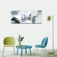 thumbnail image 5 of Canvas Wall Art For Living Room Family Wall Decorations For Bedroom Modern Bathroom Wall Decor Paintings Abstract Hang Pictures Artwork Inspirational Canvas Art Prints Kitchen Home Decor 3 Piece, 5 of 6