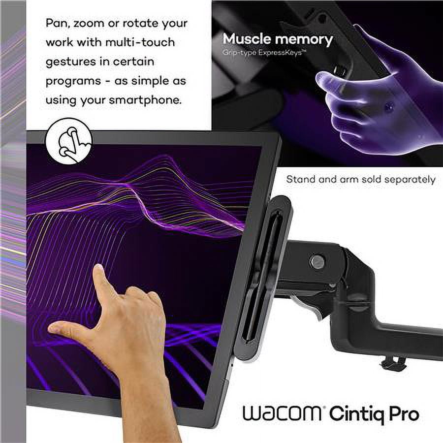 Wacom Cintiq Pro 27 Drawing Tablet, 4K Interactive Pen Wacom Cintiq Pro 27 Drawing Tablet, 4K Interactive Pen