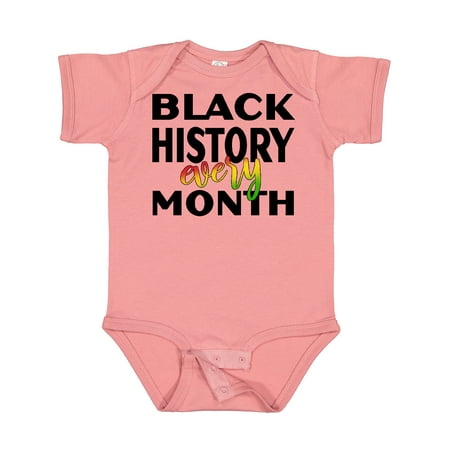 

Inktastic Black History Every Month Gift Baby Boy or Baby Girl Bodysuit
