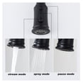 thumbnail image 6 of Kitchen Faucet with Pull Out Sprayer, 360° Swivel Single Handle Sink Faucet, Commercial Stainless Steel Water Tap for Home Kitchen Use, 6 of 8