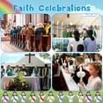 thumbnail image 7 of Pekkaxy 50 Pcs Little Jesus Figures，Mini Jesus Figurines Tiny Statues for Easter Egg Stuffers to Hide and Seek Sunday School Religious Party Share, 7 of 7