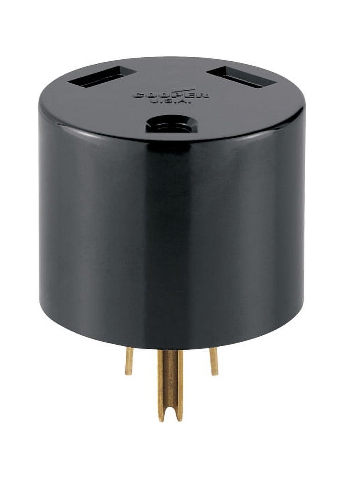 Legrand Pass & Seymour L14-30R Locking Connector - 30 Amp, 125/250V, Industrial Grade (Black/White, 1 Count)