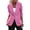 Pink, variant on Women's Spring Fall Business Casual Blazers Long Sleeve Notch Lapel Trendy Work Office Blazer Jackets Outerwear