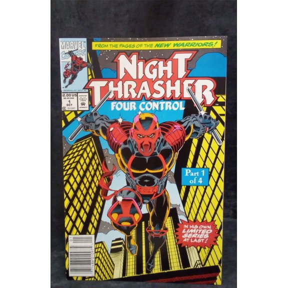Pre-Owned Night Thrasher: Four Control #1 1992 Marvel Comics Comic Book