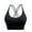 Black, variant on Sports Bra for Women 2024 New Medium Support Criss Cross Strappy Bras Seamless High Impact Yoga Exercise Athletic Bra