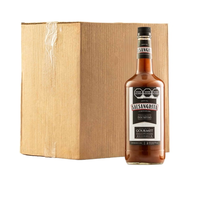 Caja Sangrita Salsangrita Gourmet 1000 Ml (12 Piezas) Salsangrita Sangrita, Artesanal, Gourmet