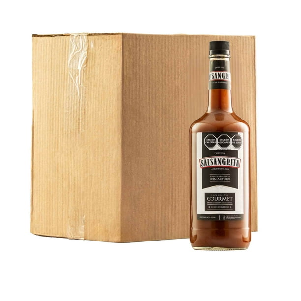 Caja Sangrita Salsangrita Gourmet 1000 Ml (12 Piezas) Salsangrita Sangrita, Artesanal, Gourmet