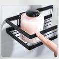 thumbnail image 6 of Shower Caddy Corner  Floating Shelves Shower Caddy Bathroom Shelf, Bathroom Shelf, Black Shower Shampoo Bathroom Accessories, Bathroom Corner Shelves, Kitchen Wall Shelf Storage Rack, 20Cm-50Cm/25Cm, 6 of 7