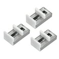 thumbnail image 4 of Juego de 3 cerraduras de seguridad para ventanas de puertas corredizas de acero inoxidable ajustables con llave, 4 of 14