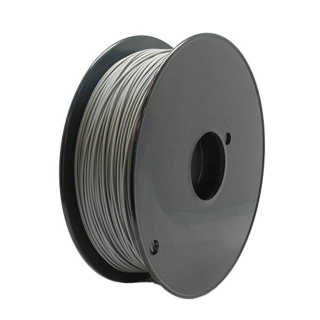 Premium PRM3DPLA175GY 1.75 mm Computer 3D PLA Roll Filament Cartridge, Grey