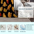 thumbnail image 6 of Chicken Nuggets Throw Blanket - Ultra Soft Plush Flannel Blanket,Warm Cozy Bed Quilt Home Decor for Couch Sofa Bed All Season,60"x50" for Teens, 6 of 6