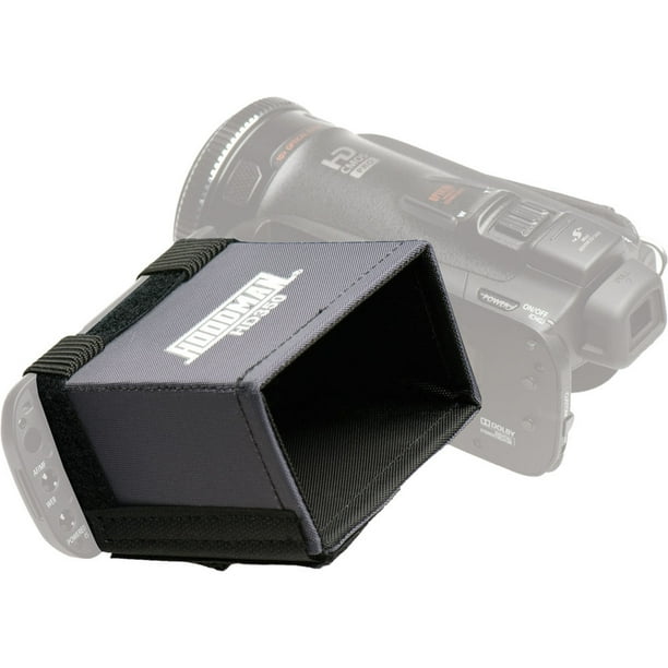 hoodman hd350 video hidef 16x9 lcd camcorder hood