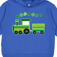 thumbnail image 3 of Inktastic St Patricks Irish Shamrock Train Toddler Hoodie, 3 of 4
