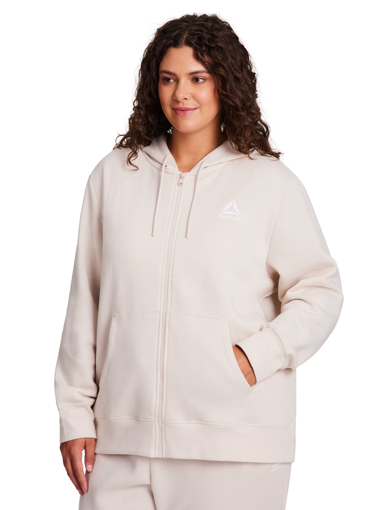 Reebok Women's and Women's Plus Game Day Zip Up Hoodie, Sizes XS-4X