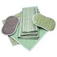 thumbnail image 1 of Juego de 6: Paño de Bambú x2, Toallita de Bambú x2, Esponja de Bambú x2. Microfibra de Bambú para Multisuperficie, Ultra Absorbente, Suave, Económica y Ecológica, Duradera y Resistente, 1 of 5