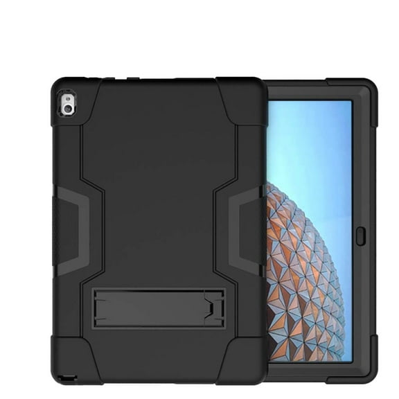 Mignova Case for Lenovo Tab P10 10.1" ,Heavy-Duty Drop-Proof and Shock-Resistant Rugged Hybrid Case Built-in Stand For Lenovo Tablet P10 10.1 inch TB-X705F /TB-X705L 2018 (Black Black)