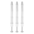 thumbnail image 1 of 3 piezas Pinzas para recoger bolas de perforación, pinzas profesionales de aleación de 4 puntas para cuentas de diamantes de imitación, herramienta de recogida plateada, 1 of 10