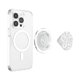 thumbnail image 3 of PopSockets PopGrip para teléfonos y tabletas gris con estampado de leopardo, 3 of 5