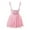 Pink, variant on Littleforbig Mesh Overall Skirt Romper  Heartbreaker Jumper Skirt 2X-Large Pink