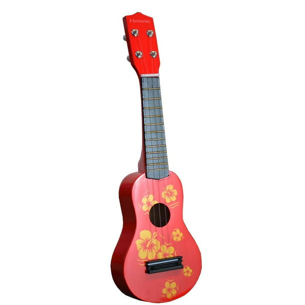 Toy Ukulele 4 String Hawaiian Theme Uke, How Much Does It Cost To Recover A Chair Ukulele
