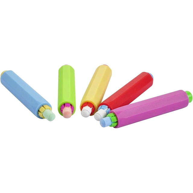 Soporte de tiza ajustable, reemplazo de carcasa con Clip para pizarra, profesor, escuela, cocina, 5 uds. ER
