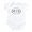 Cloud White, variant on CafePress - MIB Oval Infant Bodysuit - Baby Light Bodysuit, Size Newborn - 24 Months