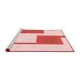 thumbnail image 2 of Ahgly Company Machine Washable Indoor Rectangle Solid Red Modern Area Rugs, 5' x 7', 2 of 4